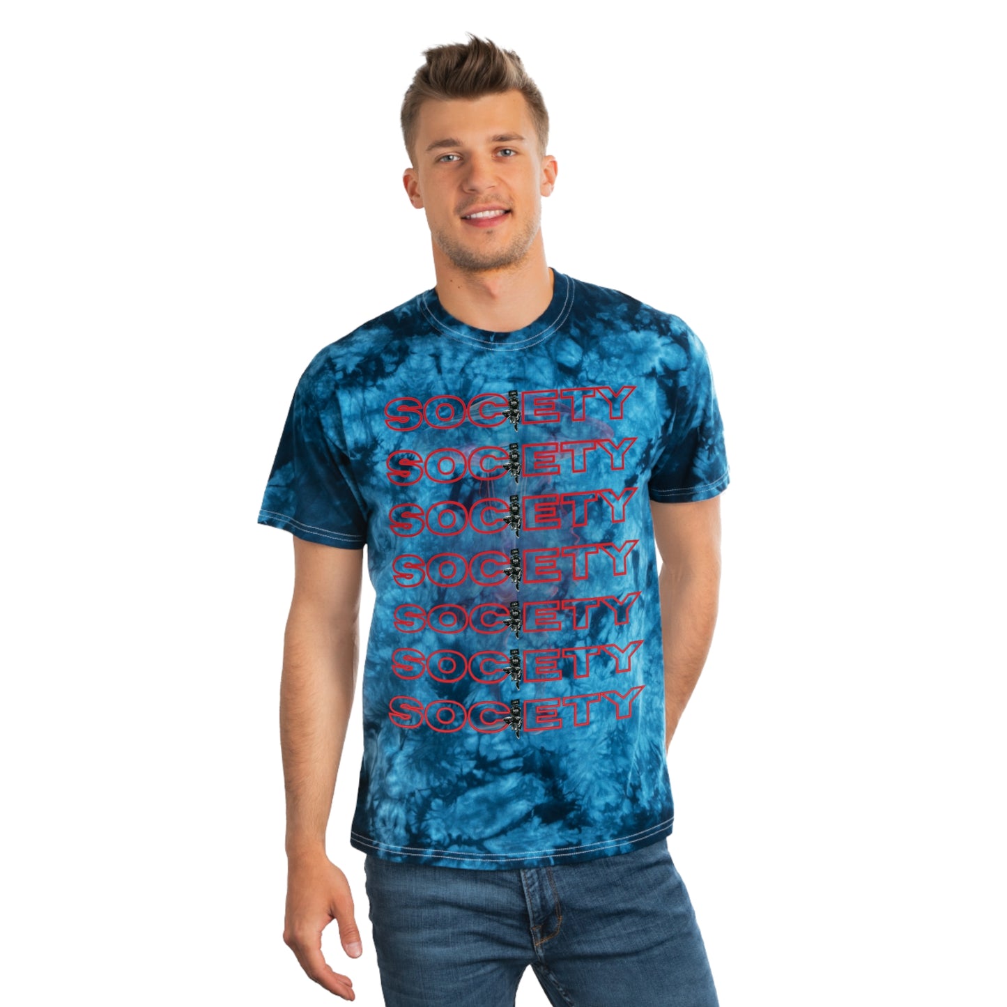 LDuceTMT-ShirtSociety Print Crystal Tie-Dye T-ShirtSociety Print Crystal Tie-Dye