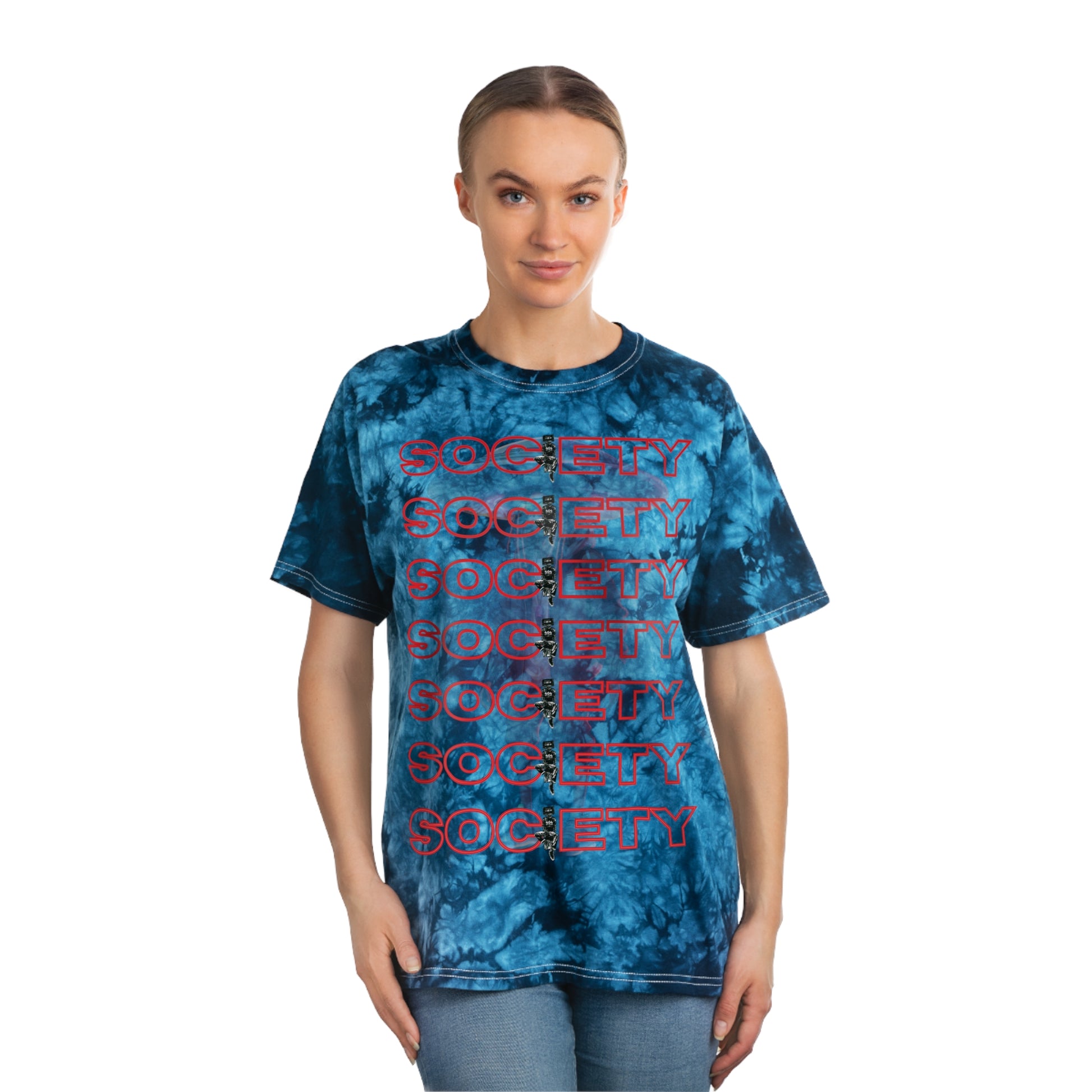 LDuceTMT-ShirtSociety Print Crystal Tie-Dye T-ShirtSociety Print Crystal Tie-Dye