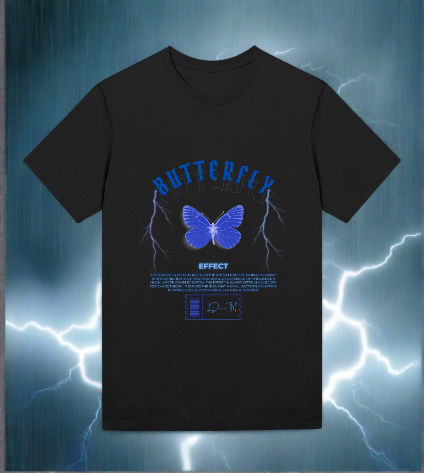 Butterfly effect Womens T-Shirt