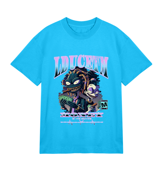 MITM Pink/Blue Mens Boxy Tee