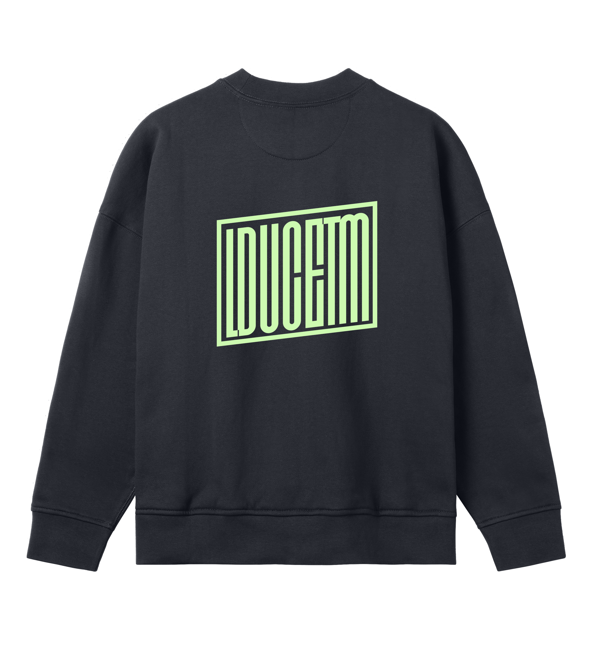 LDuceTMOversized SweatshirtSTFS 'Society Print' Oversized Women's Sweatshirt - PoisonSTFS 'Society Print' Oversized Women'