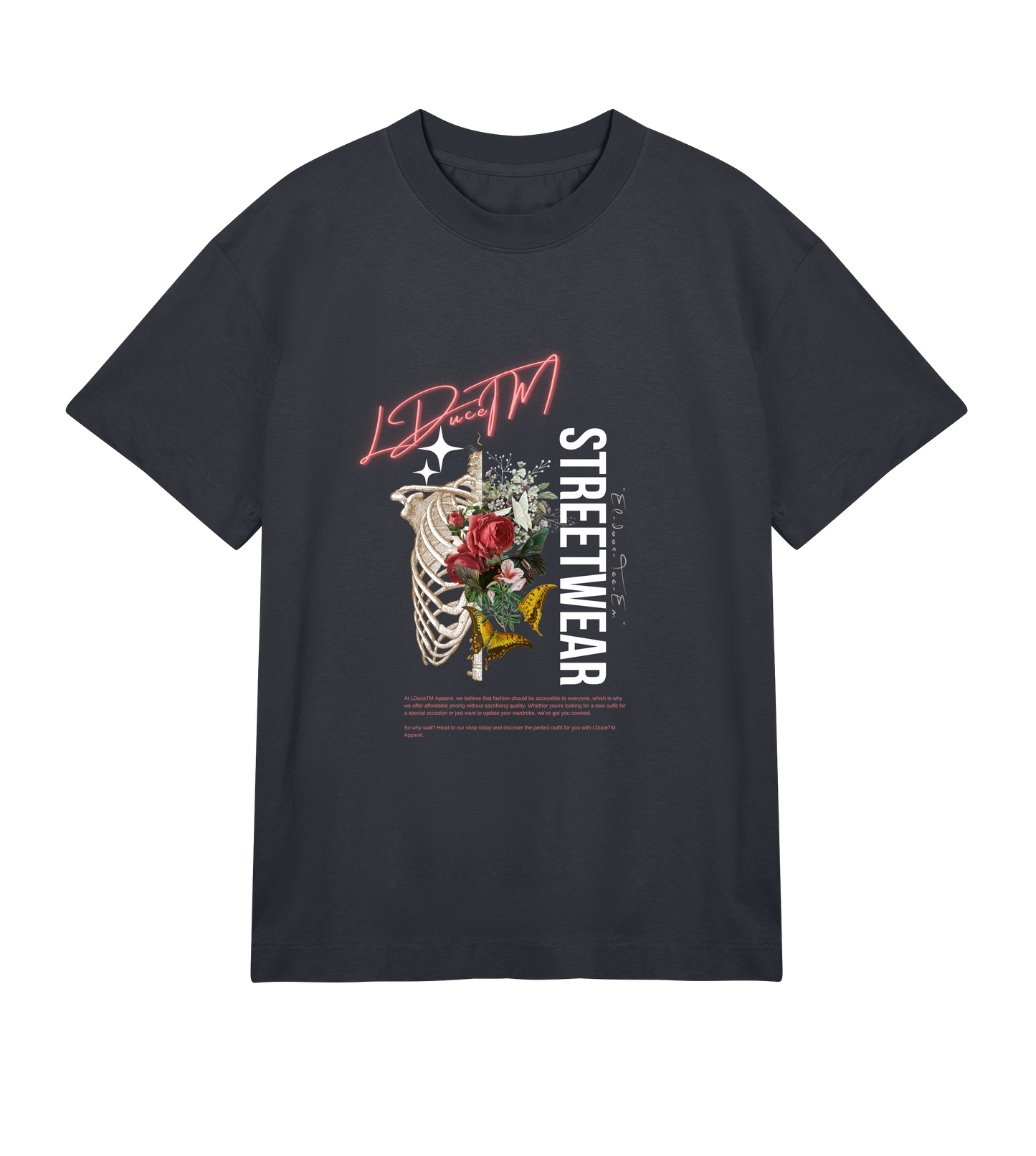 LDuceTMBoxy T-shirtLDuceTM 'Rebirth' - Men's Boxy TeeLDuceTM 'Rebirth' - Men'